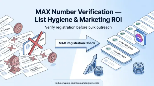 MAX Registration Checks: How List Hygiene Lifts ROI and Marketing Efficiency