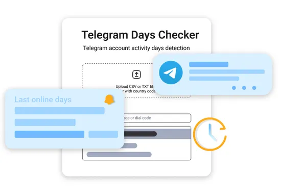 Telegram Days Checker - Track account age and activity