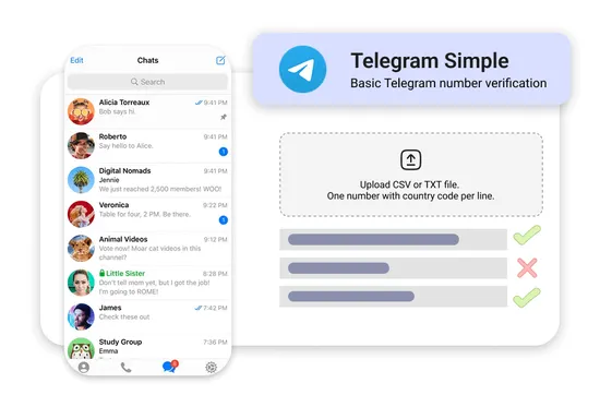Telegram Age & Gender Checker - Comprehensive user profiling