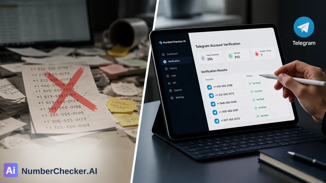 Cómo crear un flujo de trabajo de verificación de números de Telegram