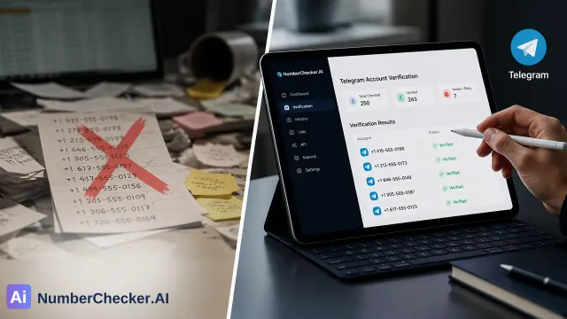 Cómo crear un flujo de trabajo de verificación de números de Telegram