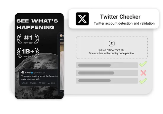 Bulk Twitter account checker
