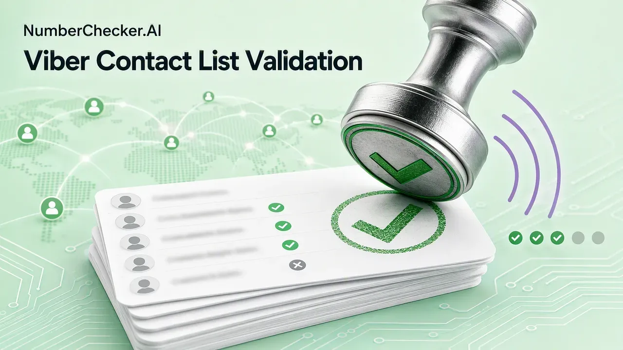 Viber Contact List Validation: A Workflow Guide
