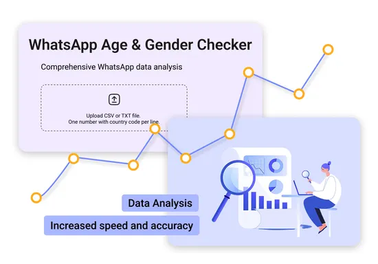 WhatsApp Age & Gender Checker - Advanced user profiling