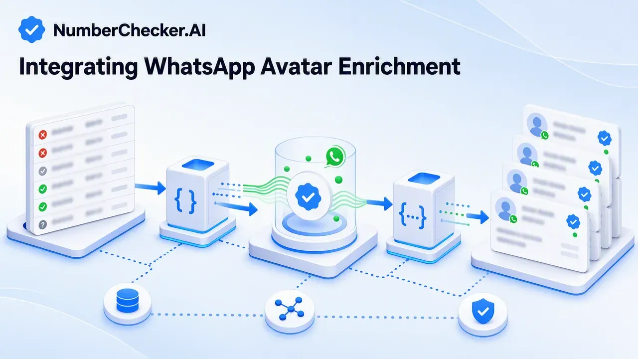 WhatsApp Avatar Zenginleştirmesini Toplu Veri Hattına Entegre Etme
