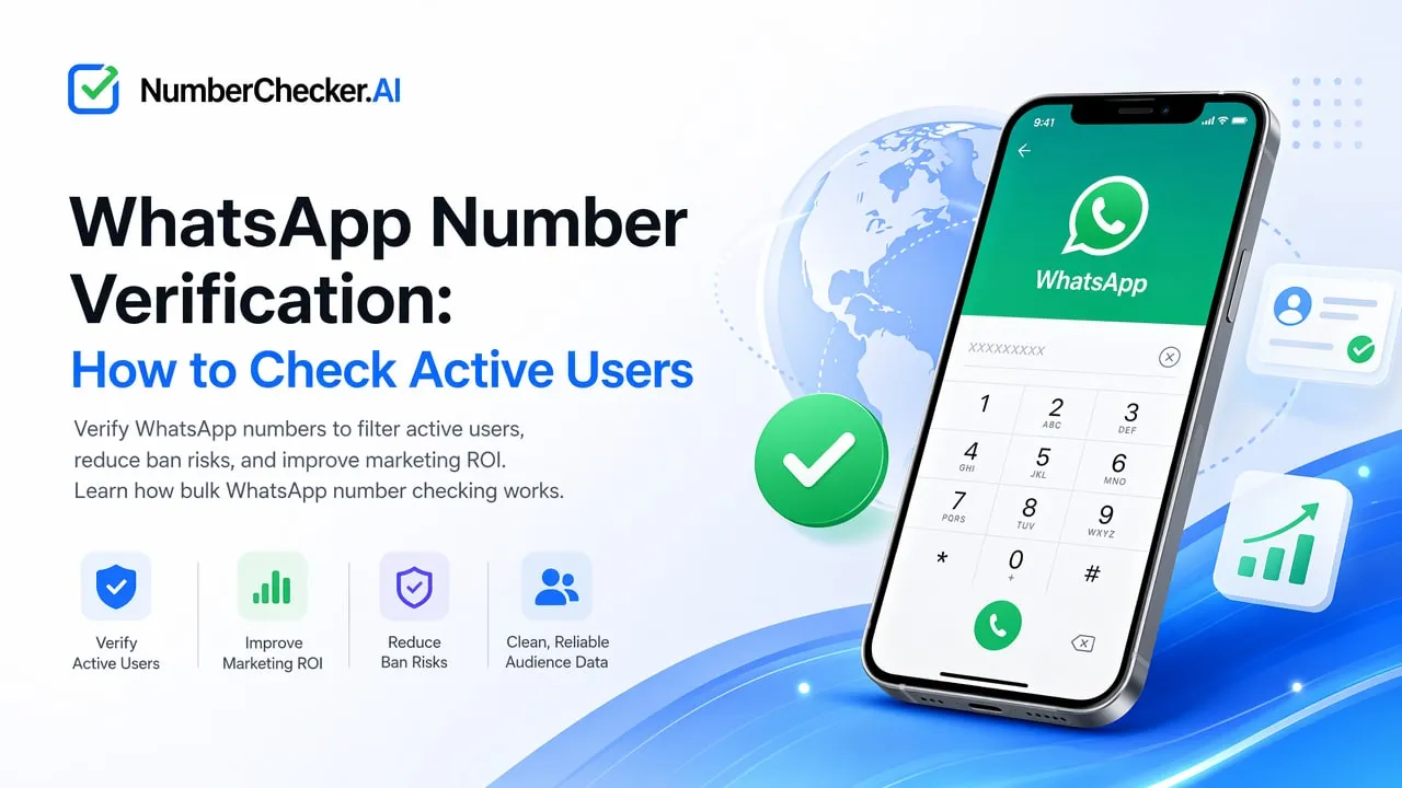 WhatsApp 号码验证指南：从名单上传到干净 CRM